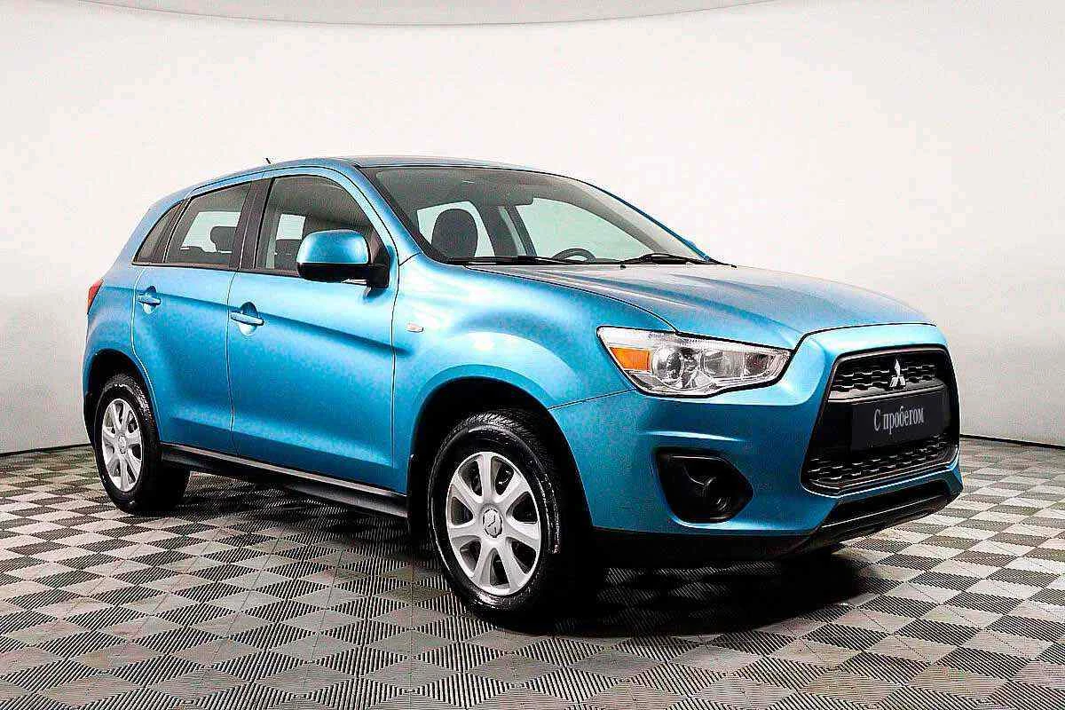 Mitsubishi ASX, Голубой, 2013, Механическая, 117 л.с., цена от 650 000 руб.