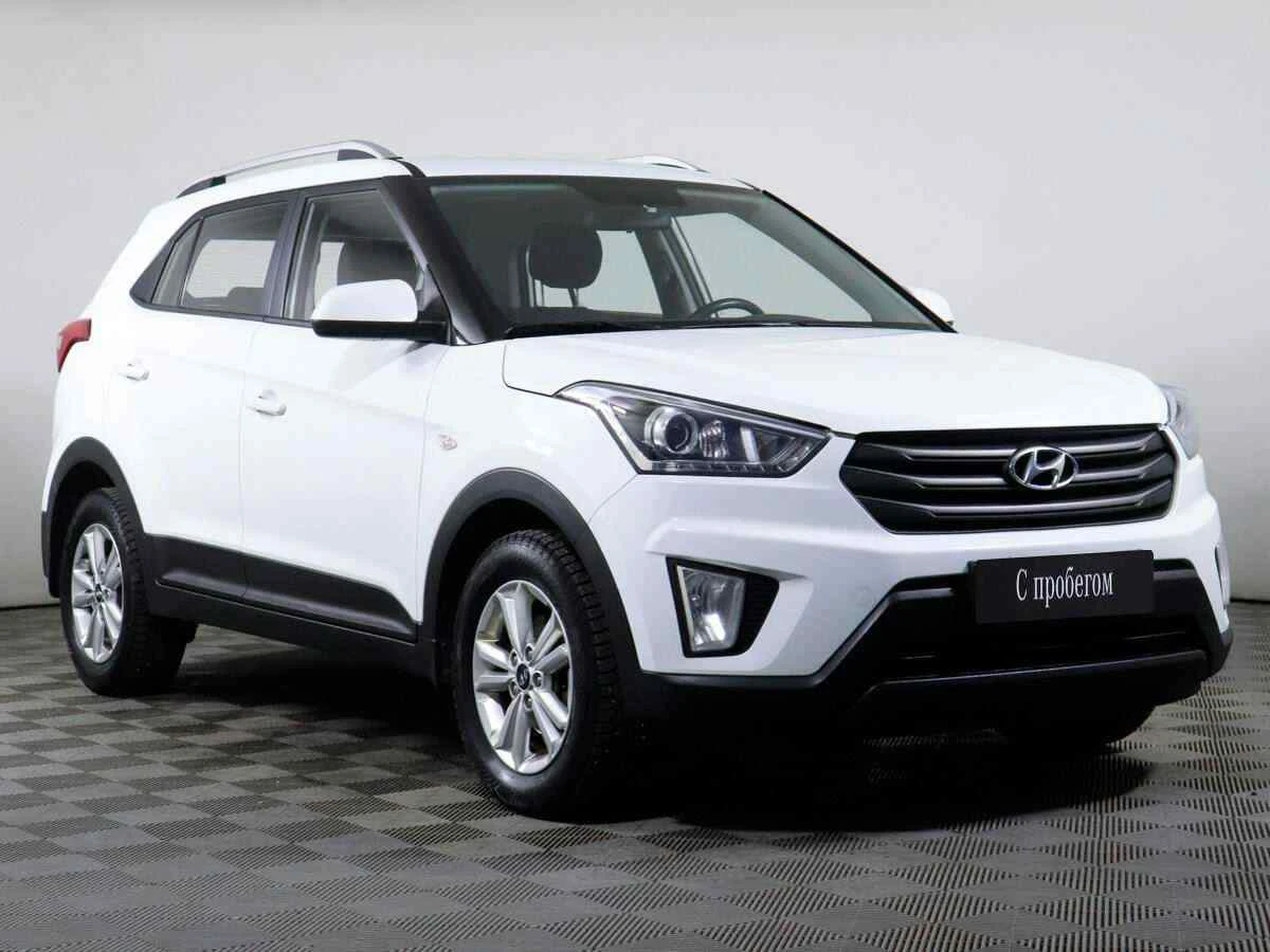 Hyundai Creta, Белый, 2019, Автоматическая, 123 л.с., цена от 955 000 руб.