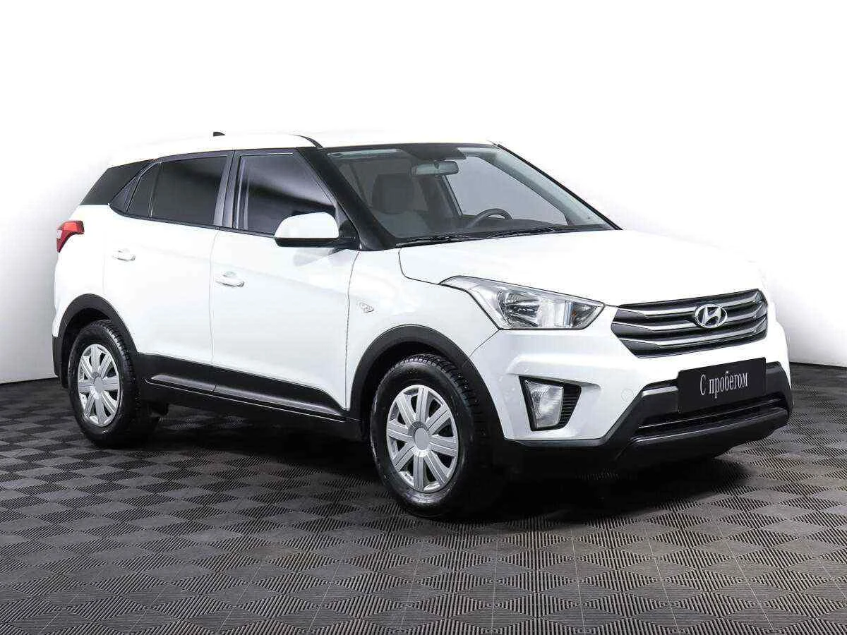 Hyundai Creta, Белый, 2020, Автоматическая, 121 л.с., цена от 1 599 000 руб.