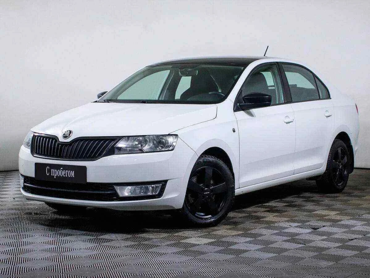 Skoda Rapid, Белый, 2017, Робот, 122 л.с., цена от 548 000 руб.