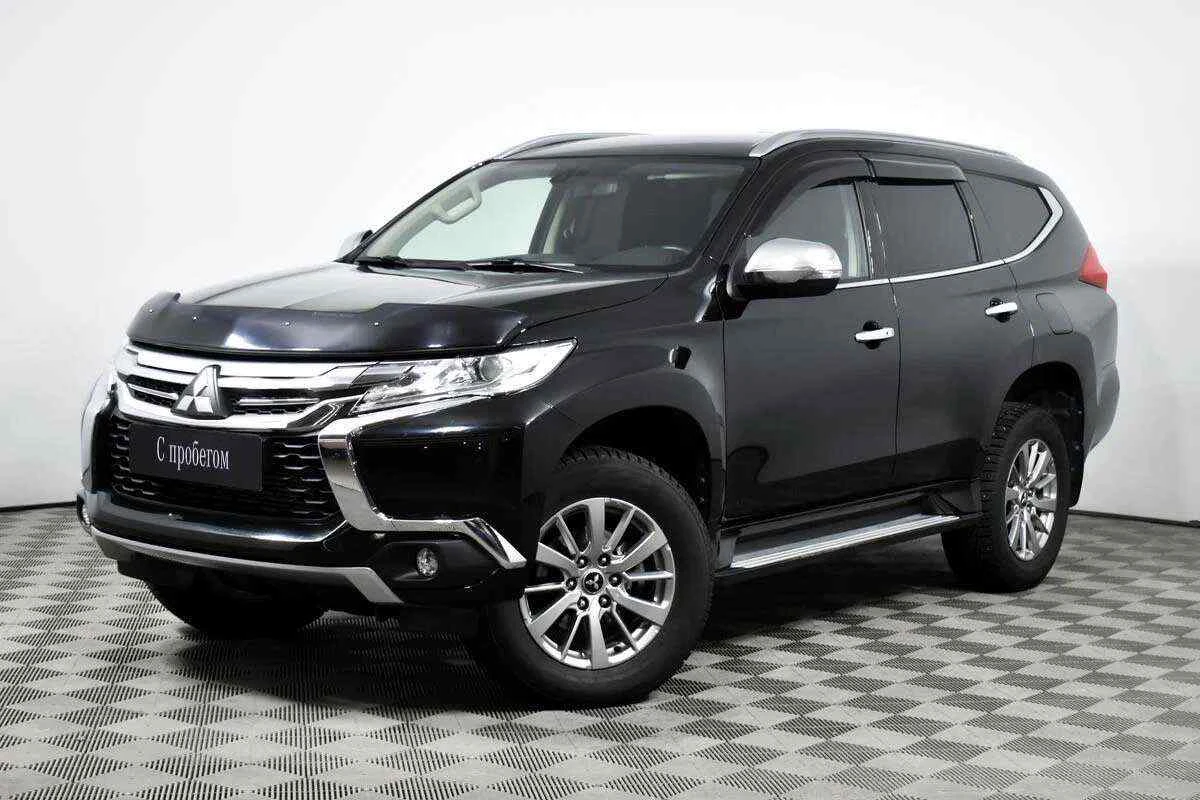 Mitsubishi Pajero Sport, Черный, 2018, Автоматическая, 181 л.с., цена от 2 515 000 руб.