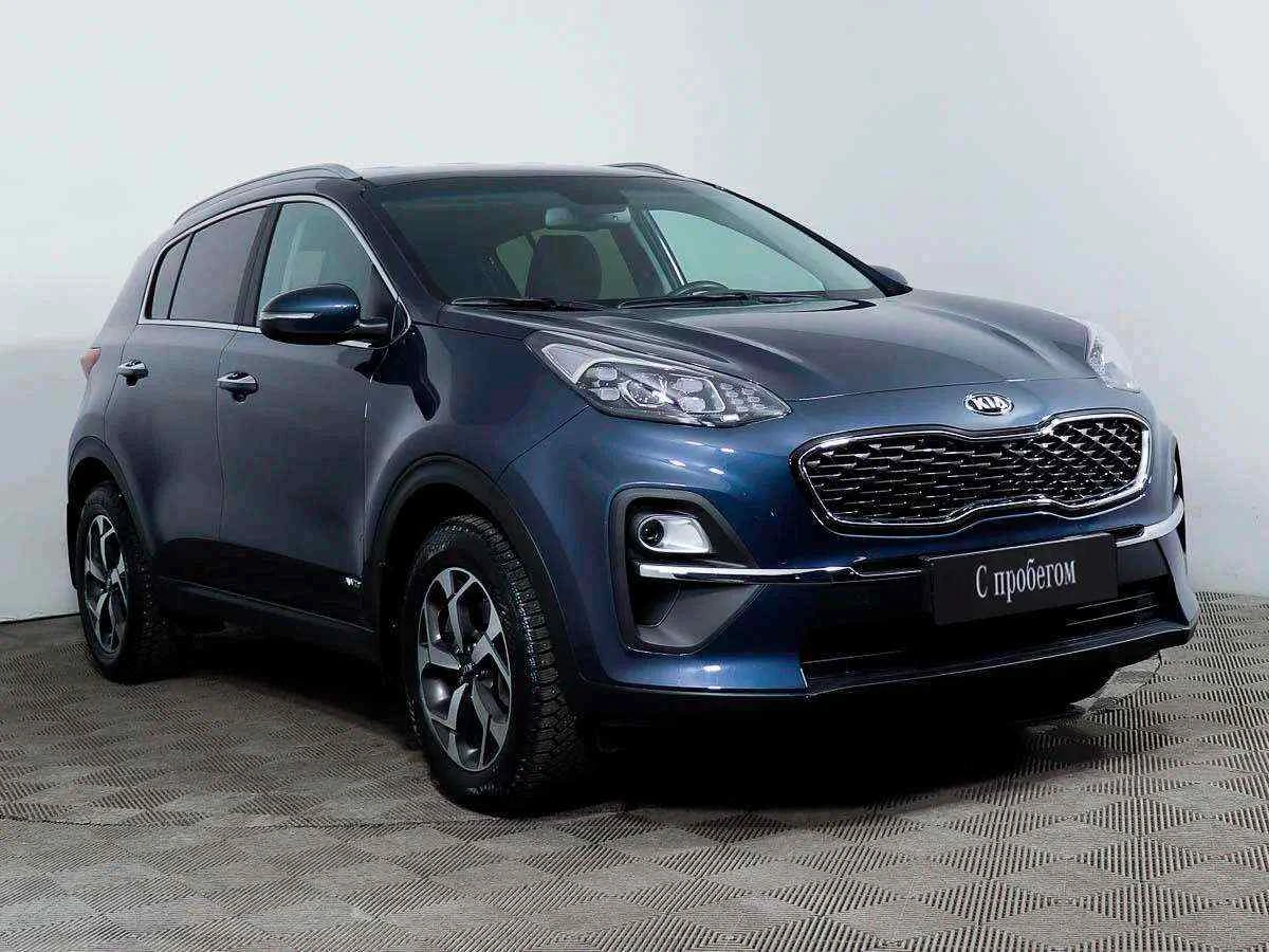KIA Sportage, Синий, 2021, Автоматическая, 150 л.с., цена от 2 288 400 руб.