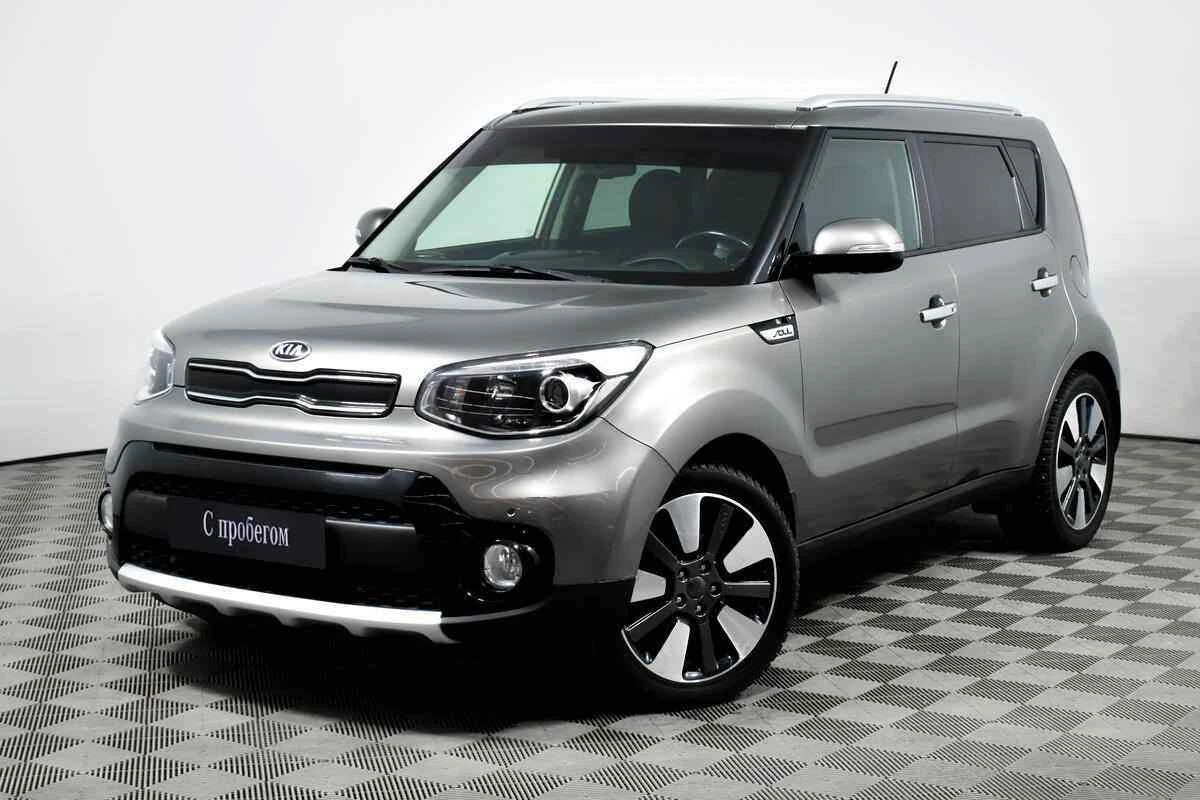KIA Soul, Серебряный, 2018, Автоматическая, 150 л.с., цена от 1 120 000 руб.