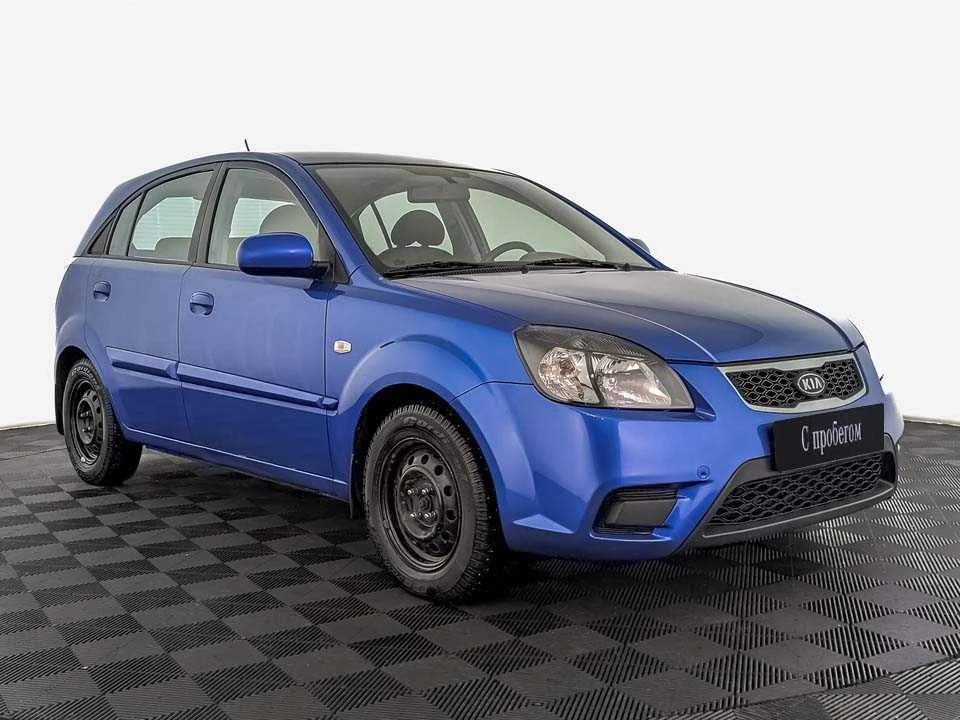 KIA RIO, Синий, 2009, Механическая, 97 л.с., цена от 384 000 руб.