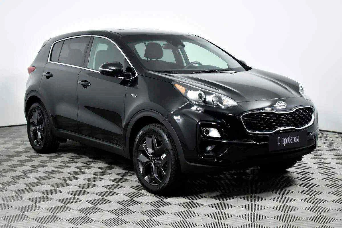 KIA Sportage, Черный, 2021, Автоматическая, 150 л.с., цена от 2 229 000 руб.