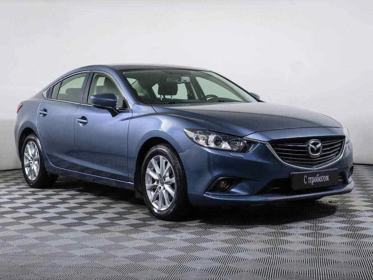 Mazda 6, Голубой, 2018, Автоматическая, 150 л.с., цена от 1 175 000 руб.