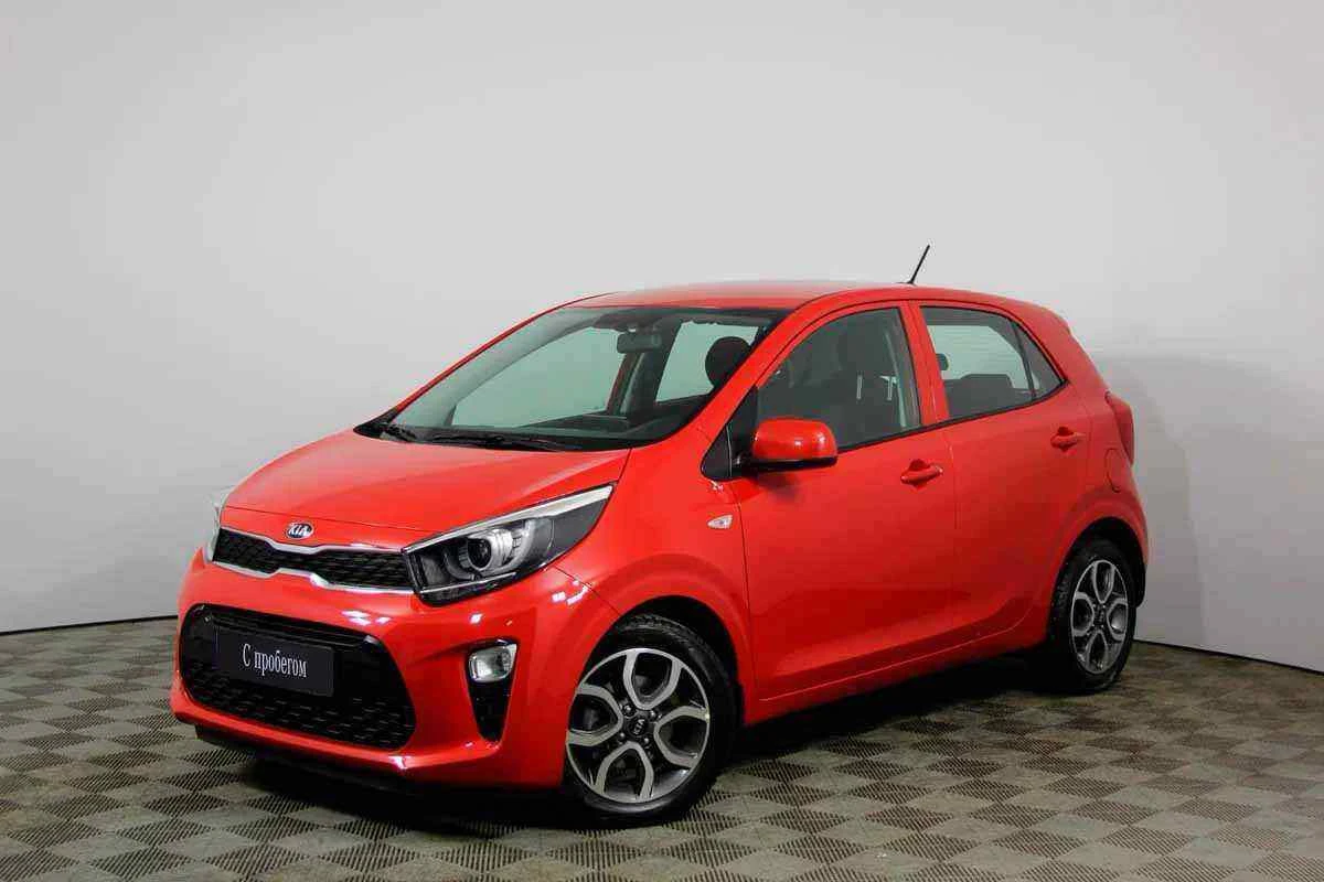 KIA Picanto, Красный, 2019, Автоматическая, 84 л.с., цена от 989 000 руб.