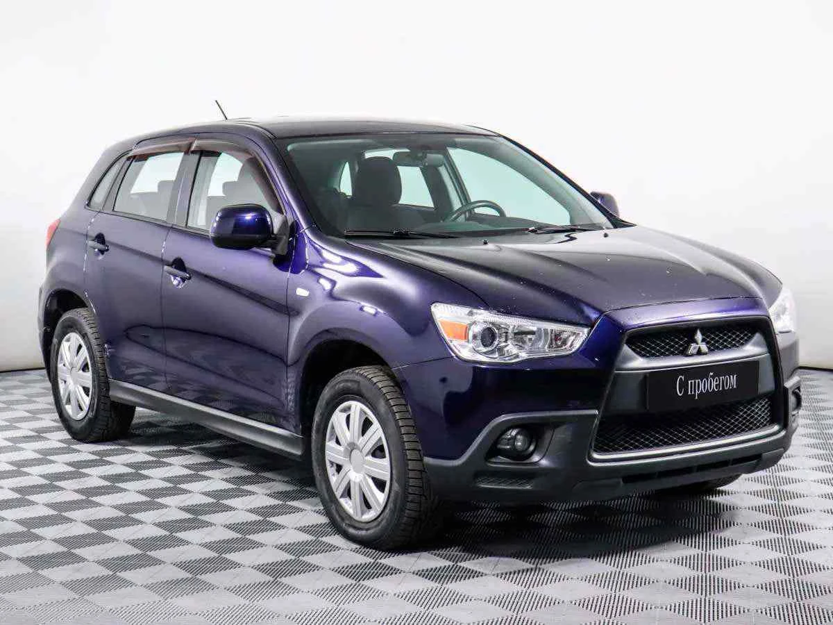 Mitsubishi ASX, Синий, 2012, Вариатор, 140 л.с., цена от 510 000 руб.