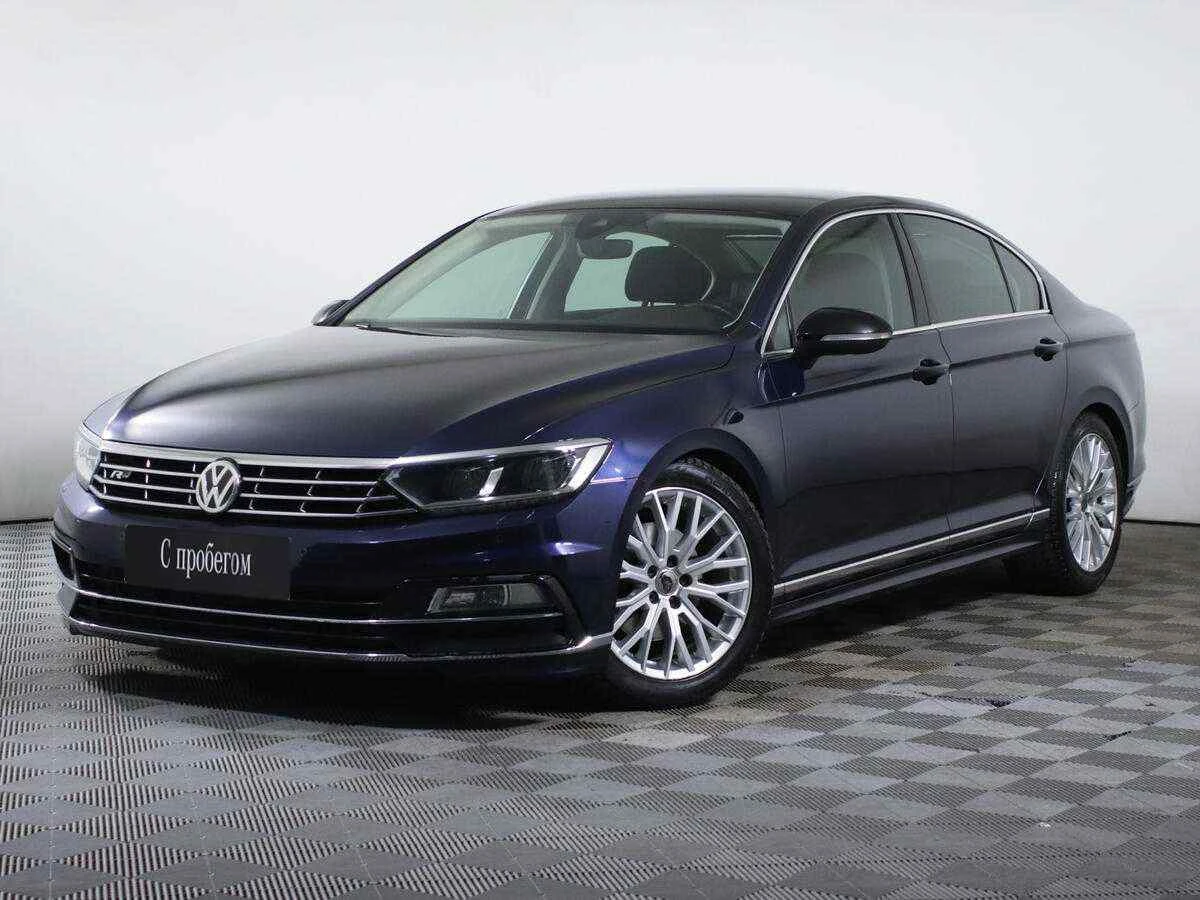 Volkswagen Passat, Синий, 2018, Робот, 180 л.с., цена от 1 325 000 руб.