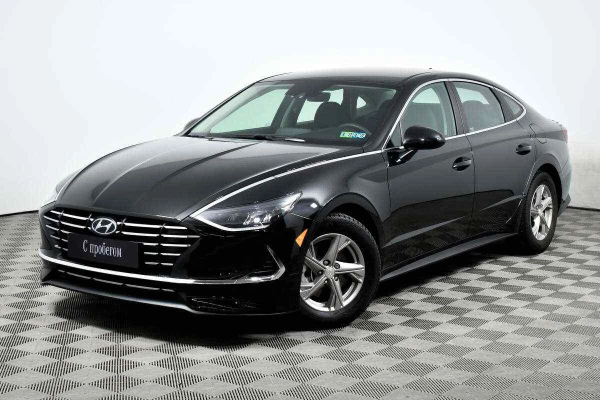 Hyundai Sonata, Черный, 2021, Автоматическая, 194 л.с., цена от 2 009 000 руб.