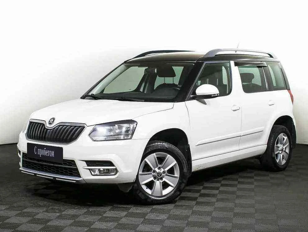 Skoda Yeti, Белый, 2014, Робот, 105 л.с., цена от 633 000 руб.