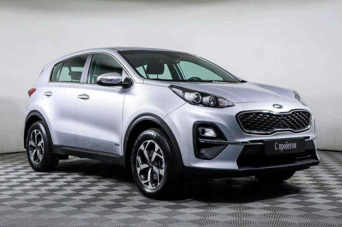 KIA Sportage, Серебряный, 2021, Автоматическая, 150 л.с., цена от 2 179 200 руб.