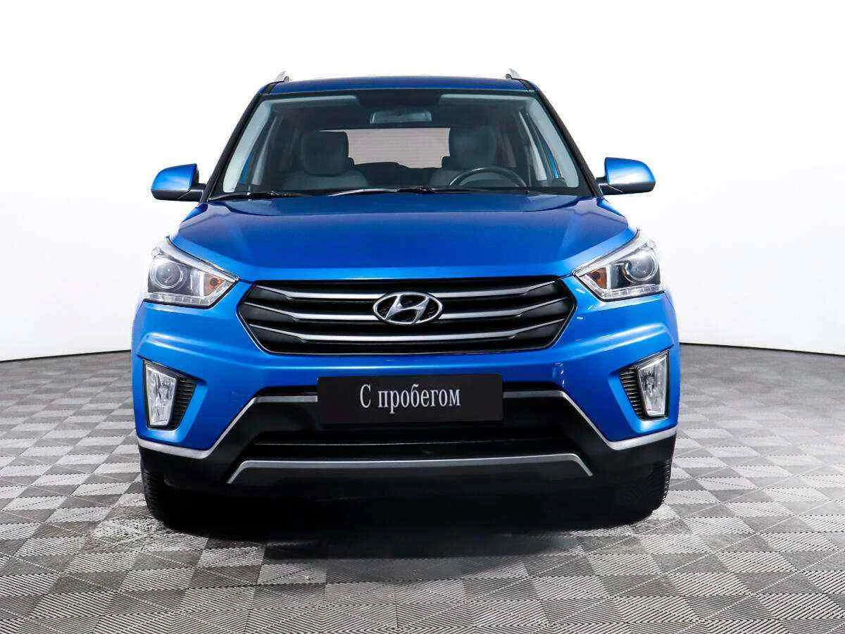 Hyundai Creta, Синий, 2017, Автоматическая, 123 л.с., цена от 1 019 000 руб.