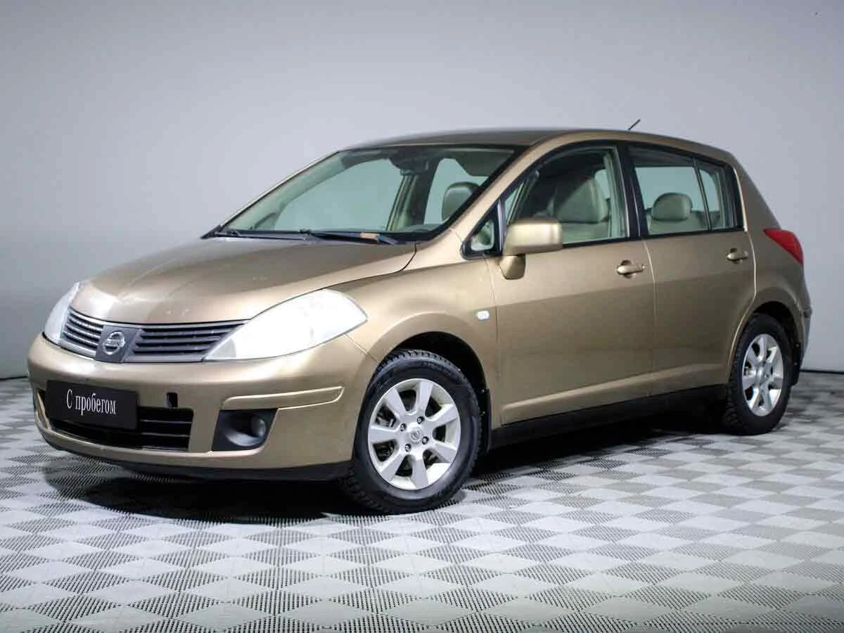 NISSAN TIIDA, Коричневый, 2008, Автоматическая, 110 л.с., цена от 473 600 руб.