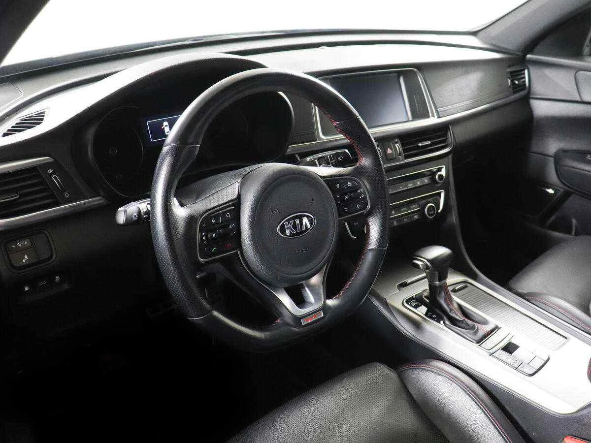 KIA Optima, Черный, 2018, Автоматическая, 245 л.с., цена от 1 440 000 руб.