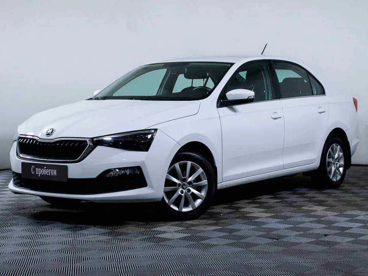 Skoda Rapid, Белый, 2020, Автоматическая, 110 л.с., цена от 830 000 руб.