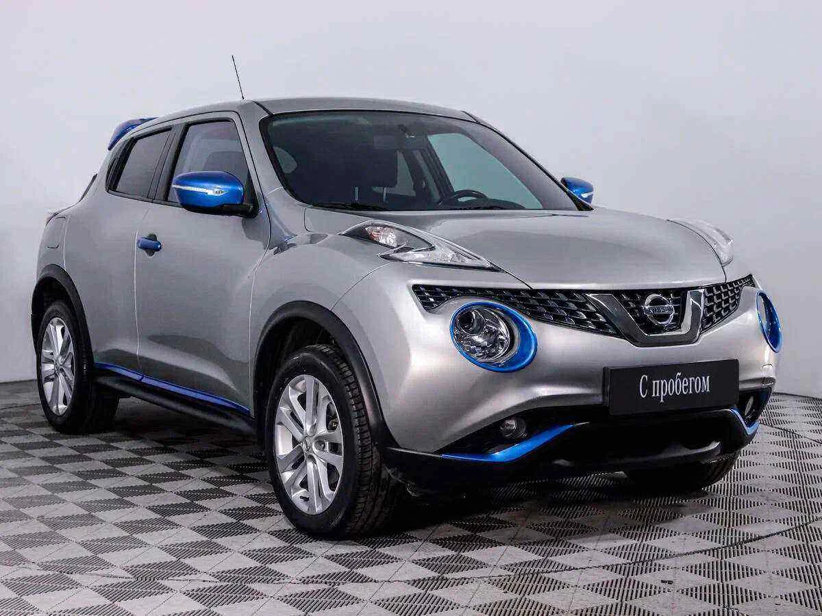 Nissan Juke, Серебряный, 2015, Вариатор, 117 л.с., цена от 970 000 руб.