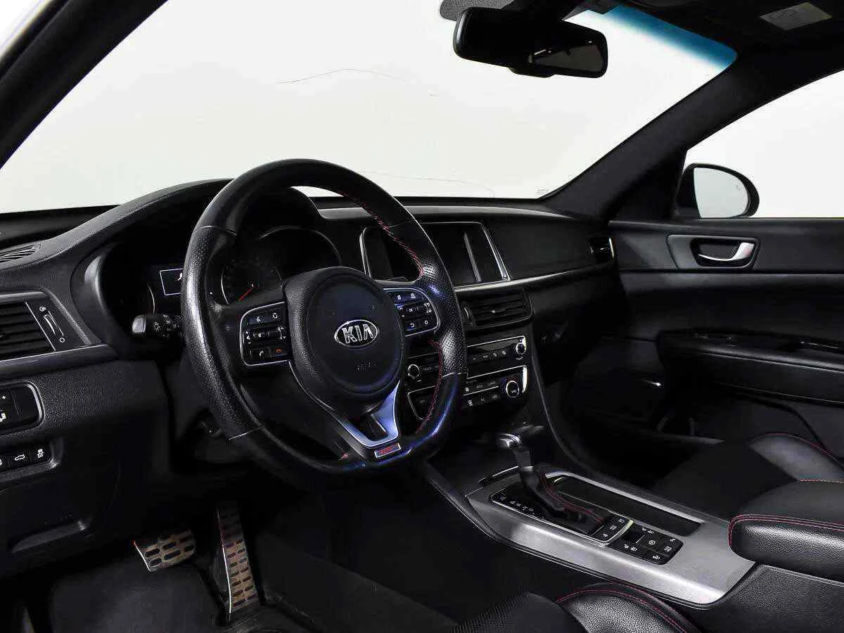 KIA Optima, Белый, 2017, Автоматическая, 245 л.с., цена от 1 190 000 руб.