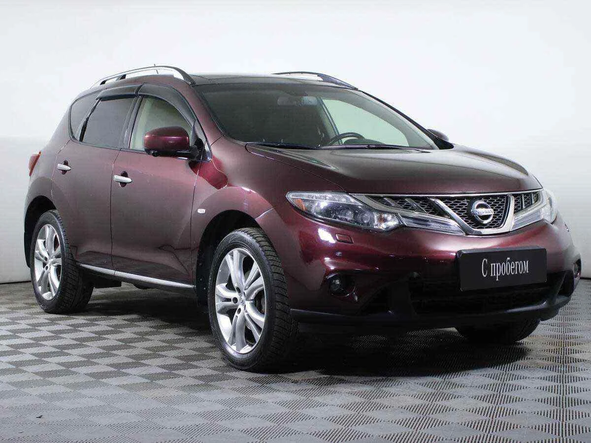 Nissan Murano, Красный, 2014, Вариатор, 249 л.с., цена от 1 010 000 руб.