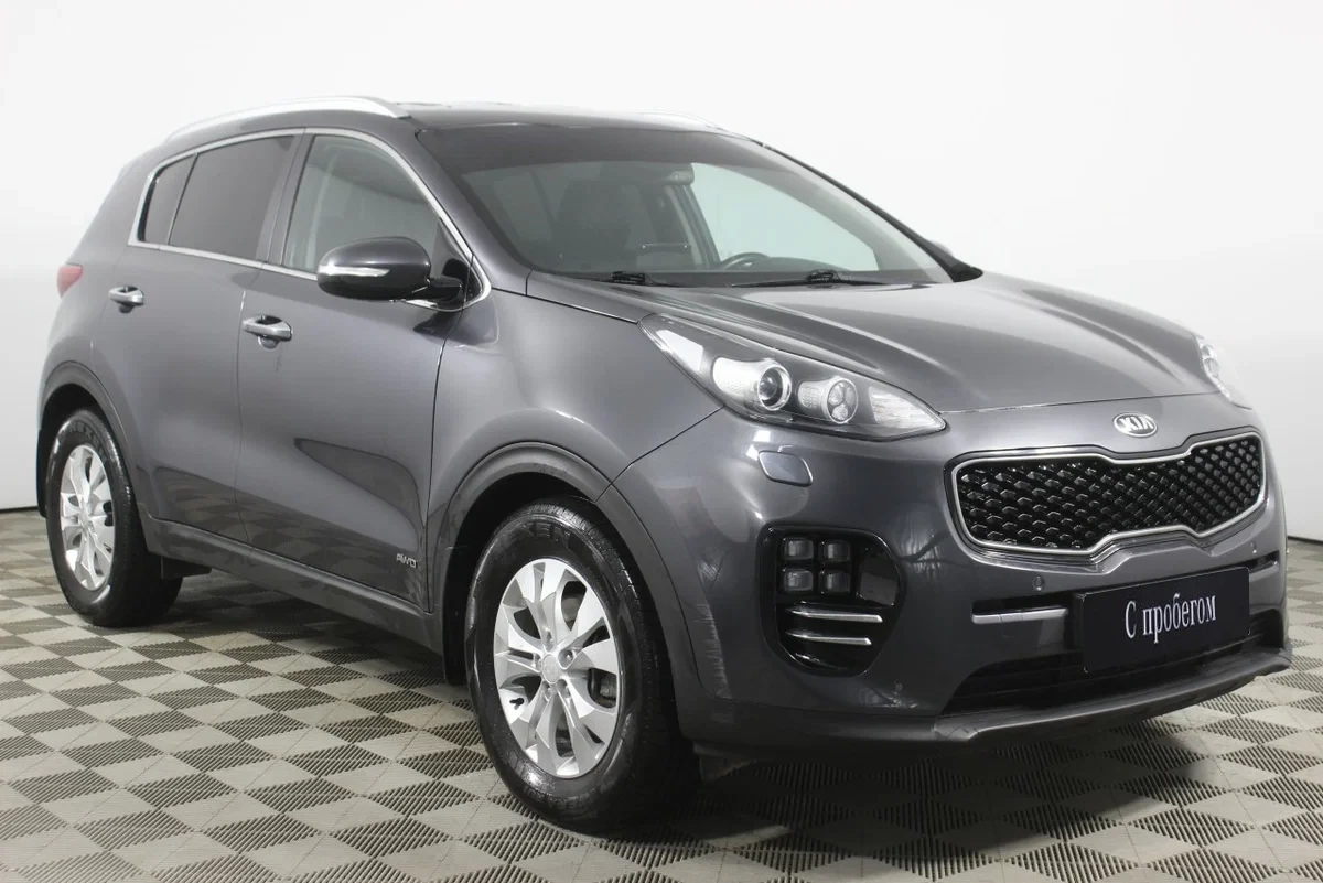 KIA Sportage, Серый, 2017, Автоматическая, 185 л.с., цена от 1 699 000 руб.