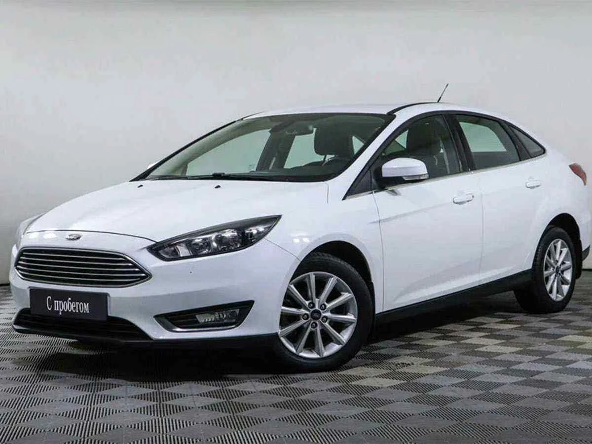 Ford Focus, Белый, 2017, Робот, 125 л.с., цена от 801 000 руб.