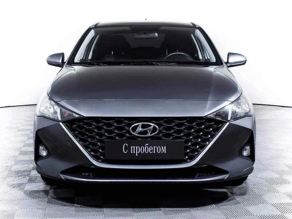 Hyundai Solaris, Серый, 2021, Автоматическая, 123 л.с., цена от 977 000 руб.