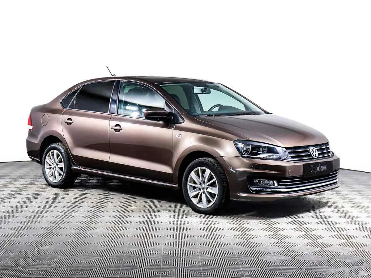 VOLKSWAGEN POLO, Коричневый, 2017, Автоматическая, 110 л.с., цена от 812 800 руб.