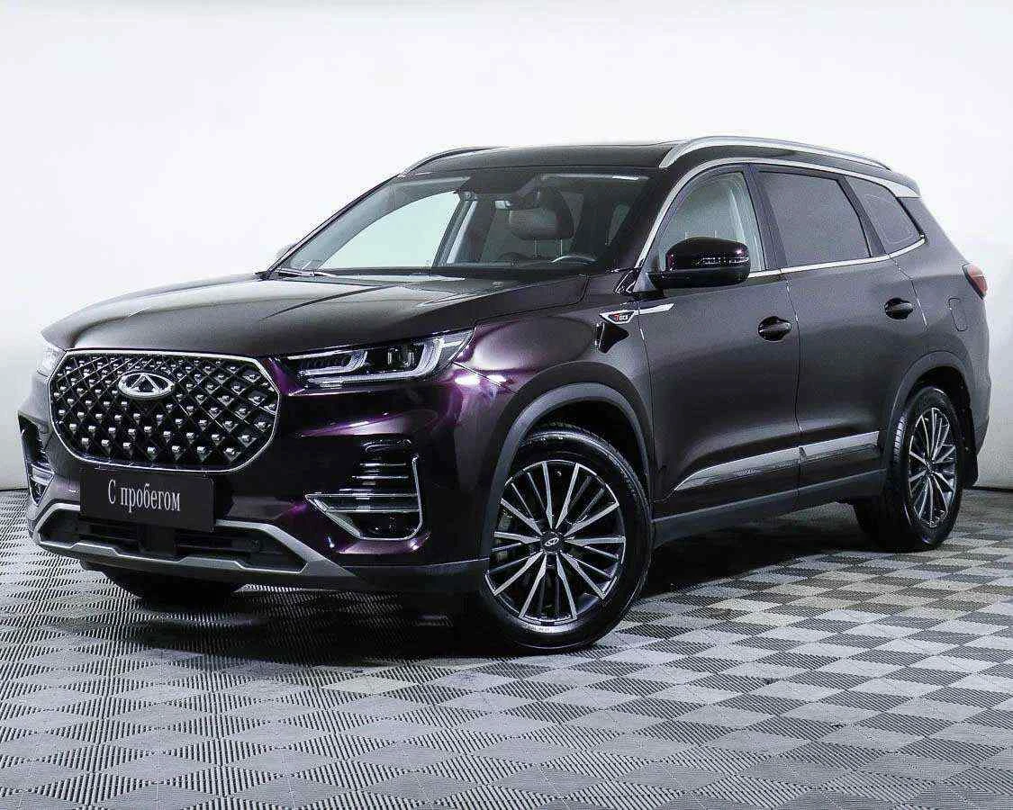 Chery Tiggo 8 Pro, Фиолетовый, 2021, Робот, 186 л.с., цена от 2 139 100 руб.