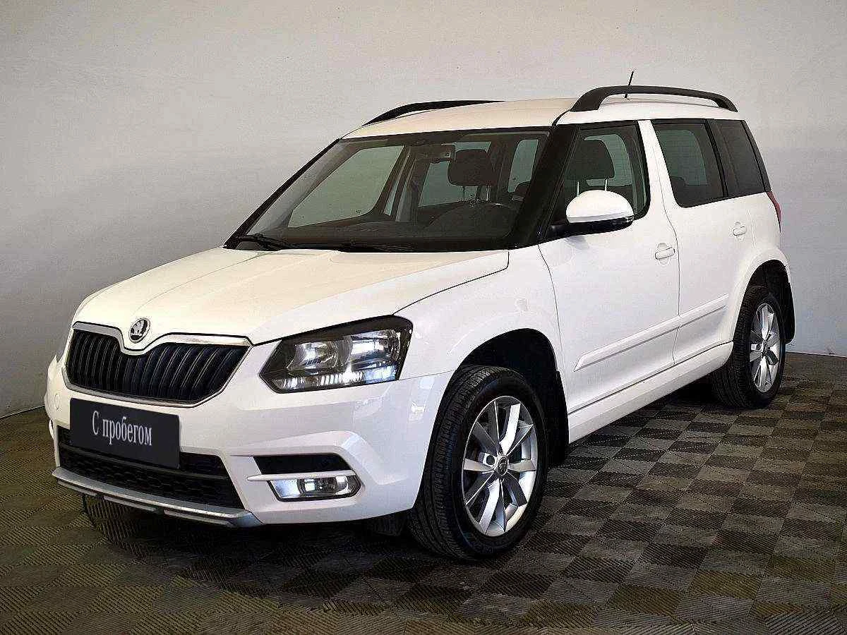 Skoda Yeti, Белый, 2014, Автоматическая, 110 л.с., цена от 967 000 руб.