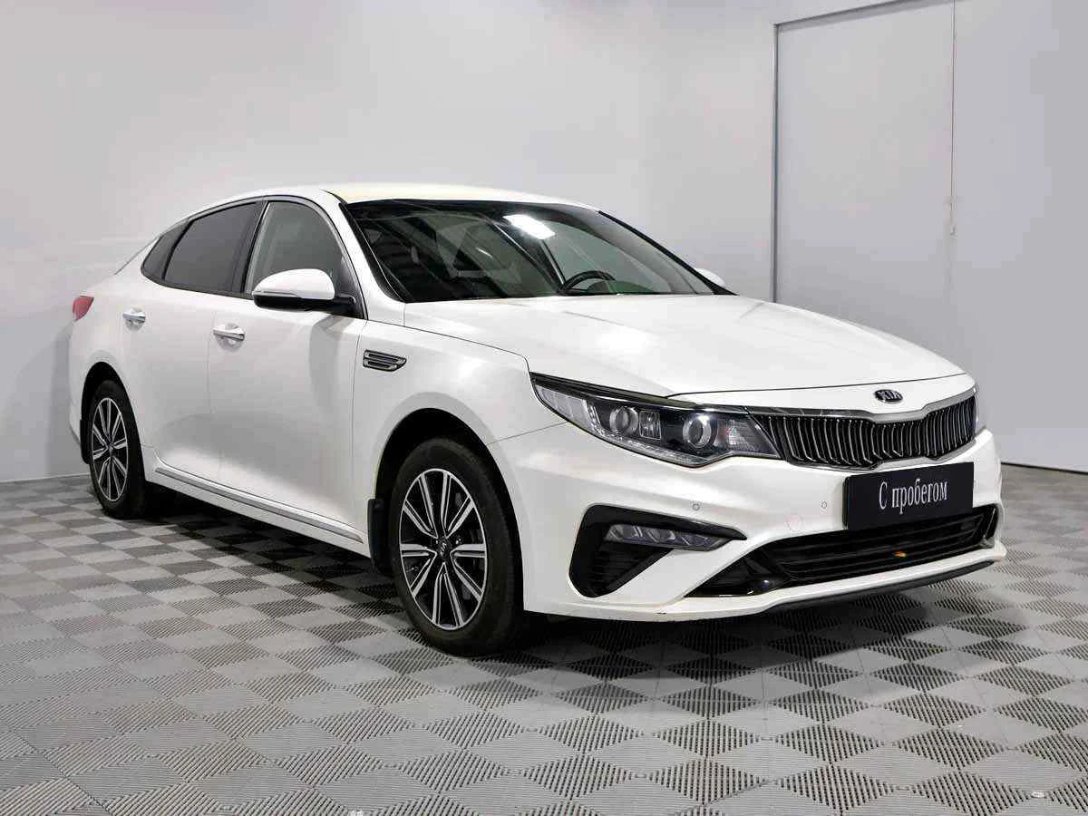 KIA Optima, Белый, 2018, Автоматическая, 188 л.с., цена от 1 418 000 руб.