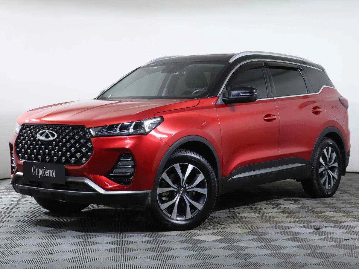 Chery Tiggo 7 Pro, Красный, 2022, Вариатор, 147 л.с., цена от 1 770 000 руб.