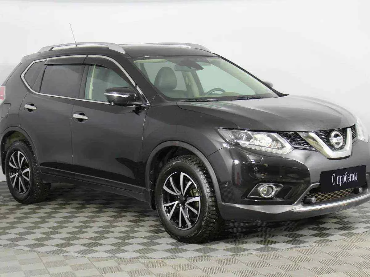 Nissan X-Trail, Черный, 2015, Вариатор, 171 л.с., цена от 1 305 000 руб.