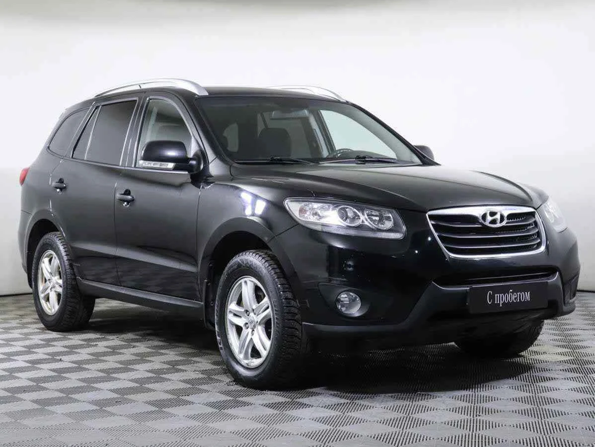 Hyundai Santa Fe, Черный, 2010, Механическая, 174 л.с., цена от 649 000 руб.