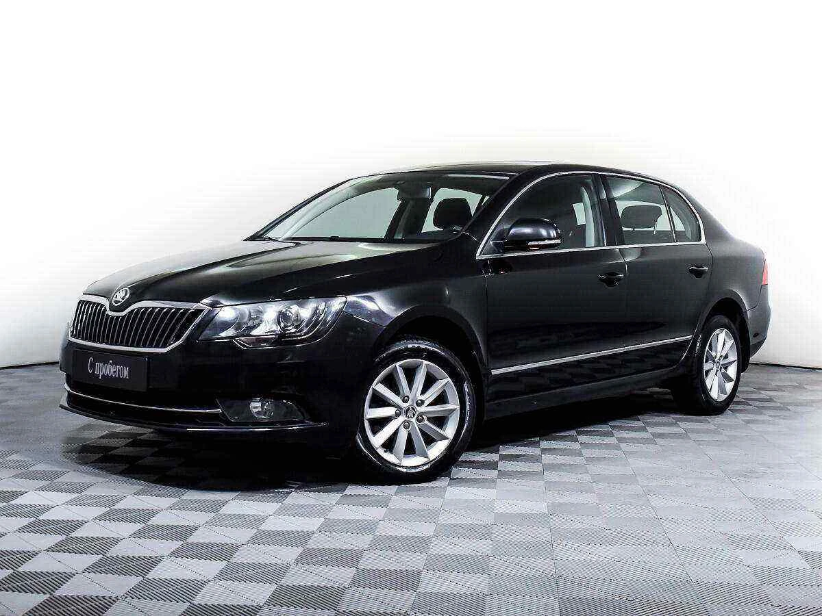 Skoda Superb, Черный, 2013, Робот, 140 л.с., цена от 590 000 руб.