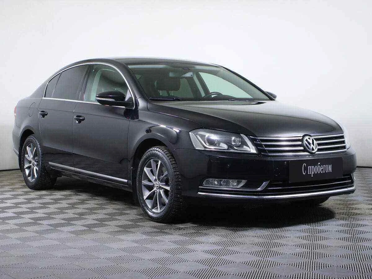 Volkswagen Passat, Черный, 2012, Робот, 122 л.с., цена от 549 999 руб.