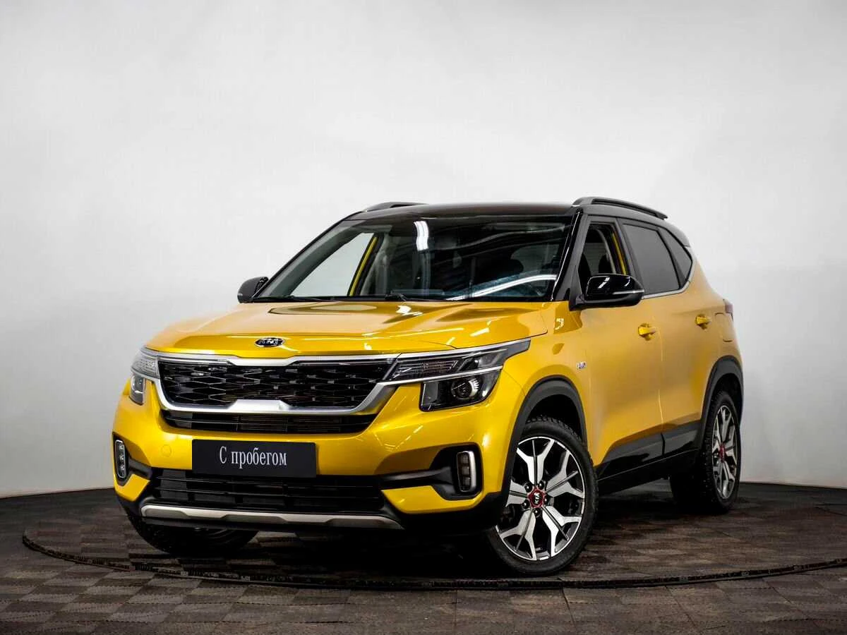 KIA SELTOS, Золотой, 2020, Вариатор, 149 л.с., цена от 1 432 000 руб.