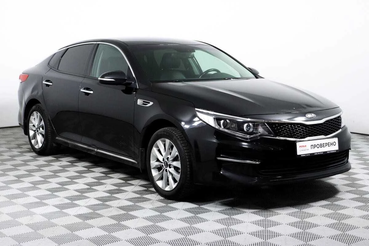 KIA OPTIMA, Черный, 2017, Автоматическая, 188 л.с., цена от 1 104 000 руб.