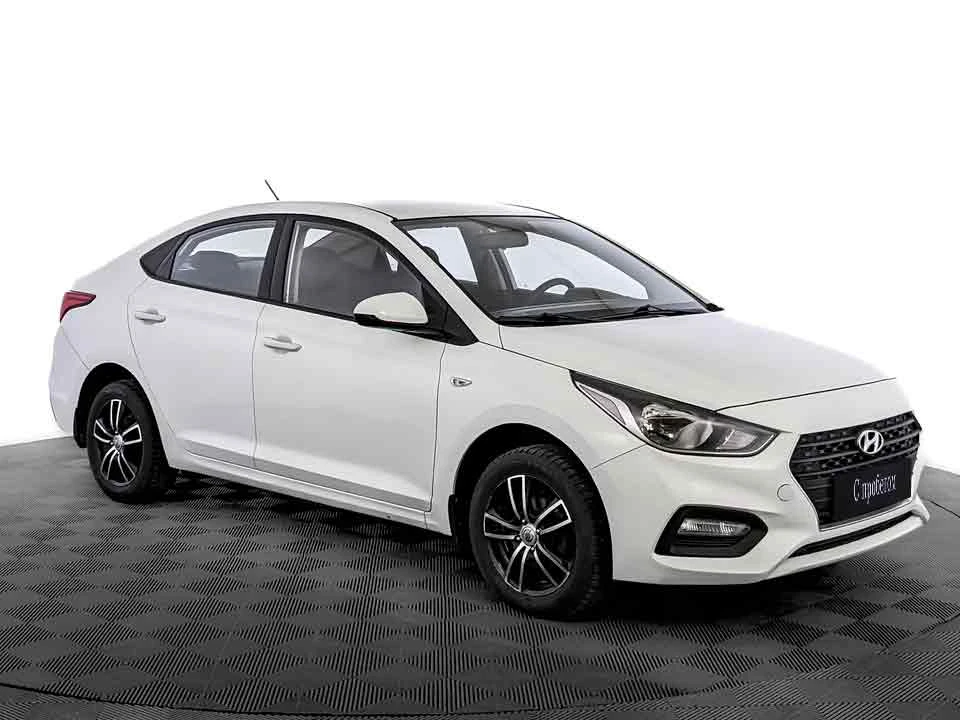 HYUNDAI SOLARIS, Белый, 2018, Автоматическая, 99 л.с., цена от 928 000 руб.