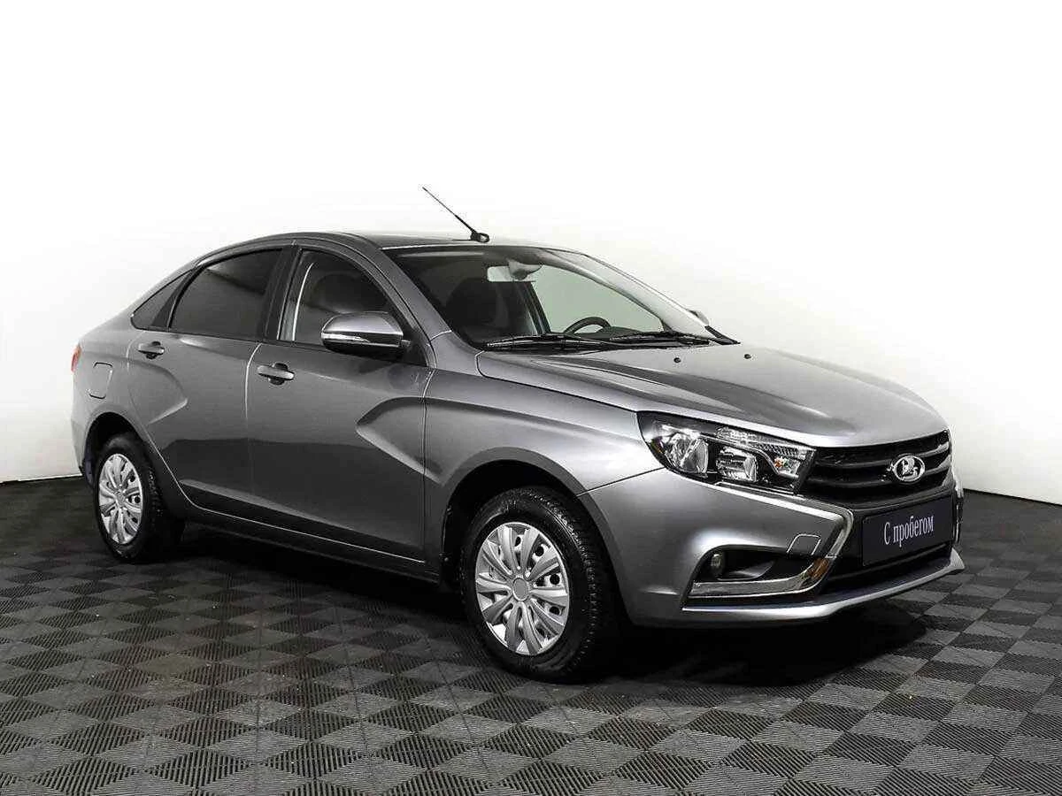 LADA Vesta, Серый, 2019, Робот, 122 л.с., цена от 470 000 руб.