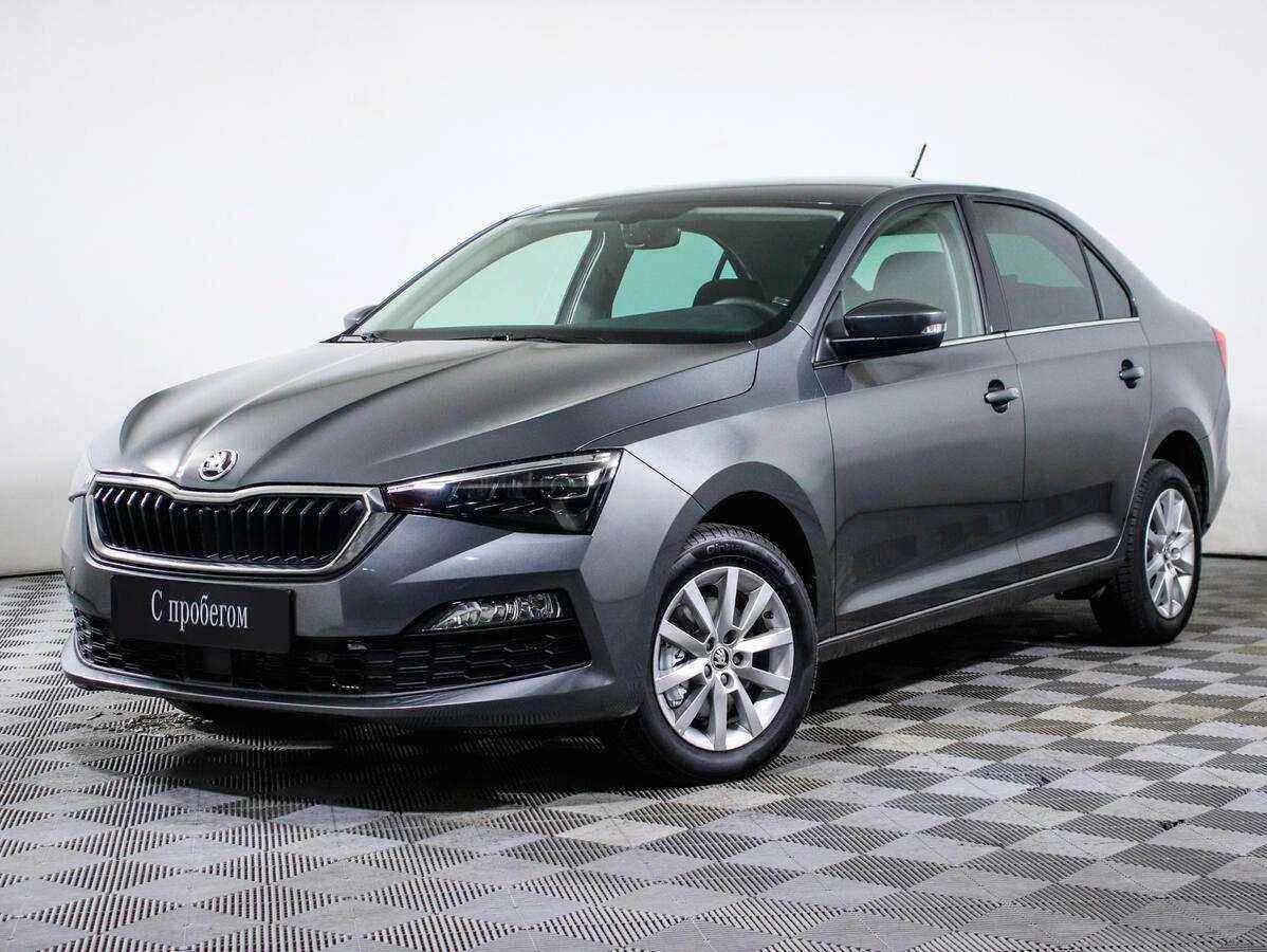 Skoda Rapid, Серый, 2021, Автоматическая, 110 л.с., цена от 1 300 000 руб.