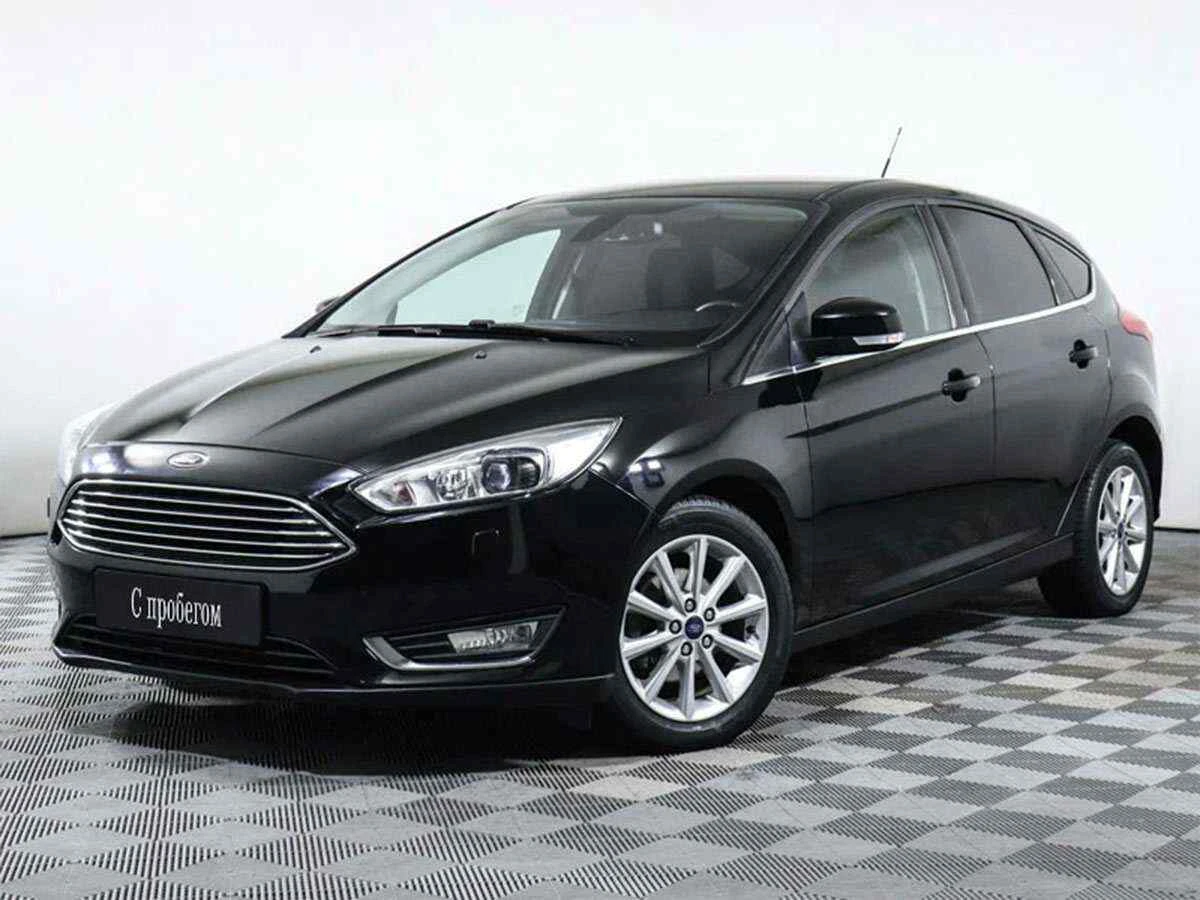 Ford Focus, Черный, 2016, Робот, 105 л.с., цена от 660 000 руб.