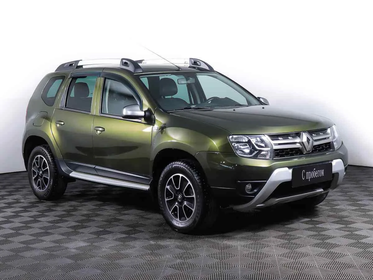 Renault Duster, Зеленый, 2016, Механическая, 109 л.с., цена от 918 000 руб.