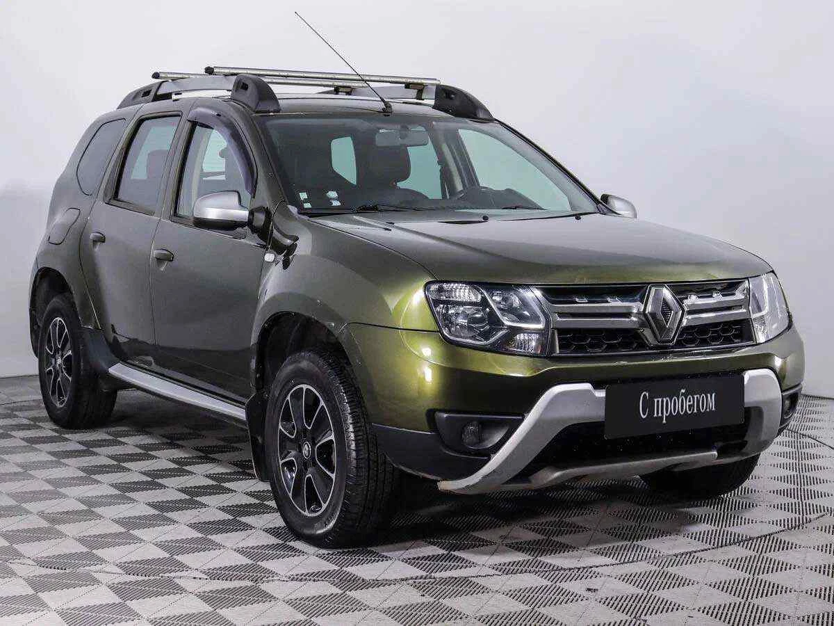 Renault Duster, Зеленый, 2016, Механическая, 143 л.с., цена от 1 105 000 руб.