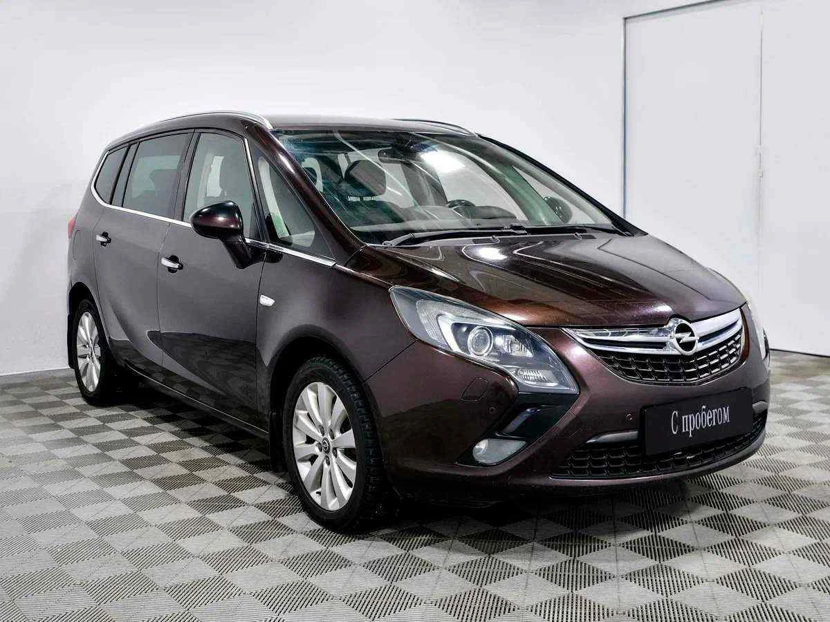 Opel Zafira, Коричневый, 2013, Автоматическая, 140 л.с., цена от 835 100 руб.