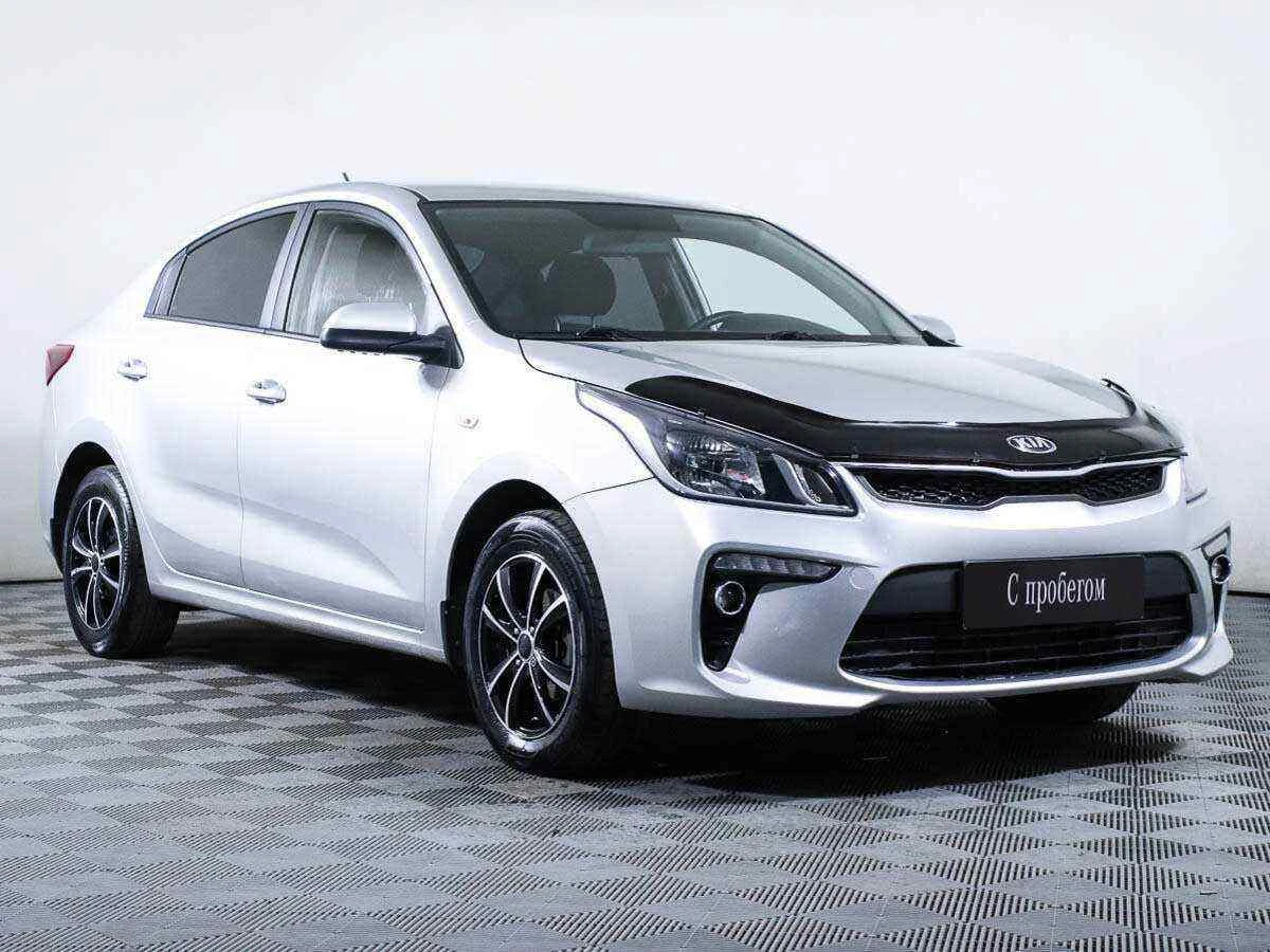 KIA Rio, Серебряный, 2018, Автоматическая, 123 л.с., цена от 775 000 руб.