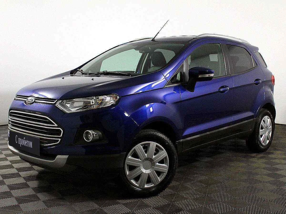 Ford EcoSport, Синий, 2016, Робот, 122 л.с., цена от 783 000 руб.