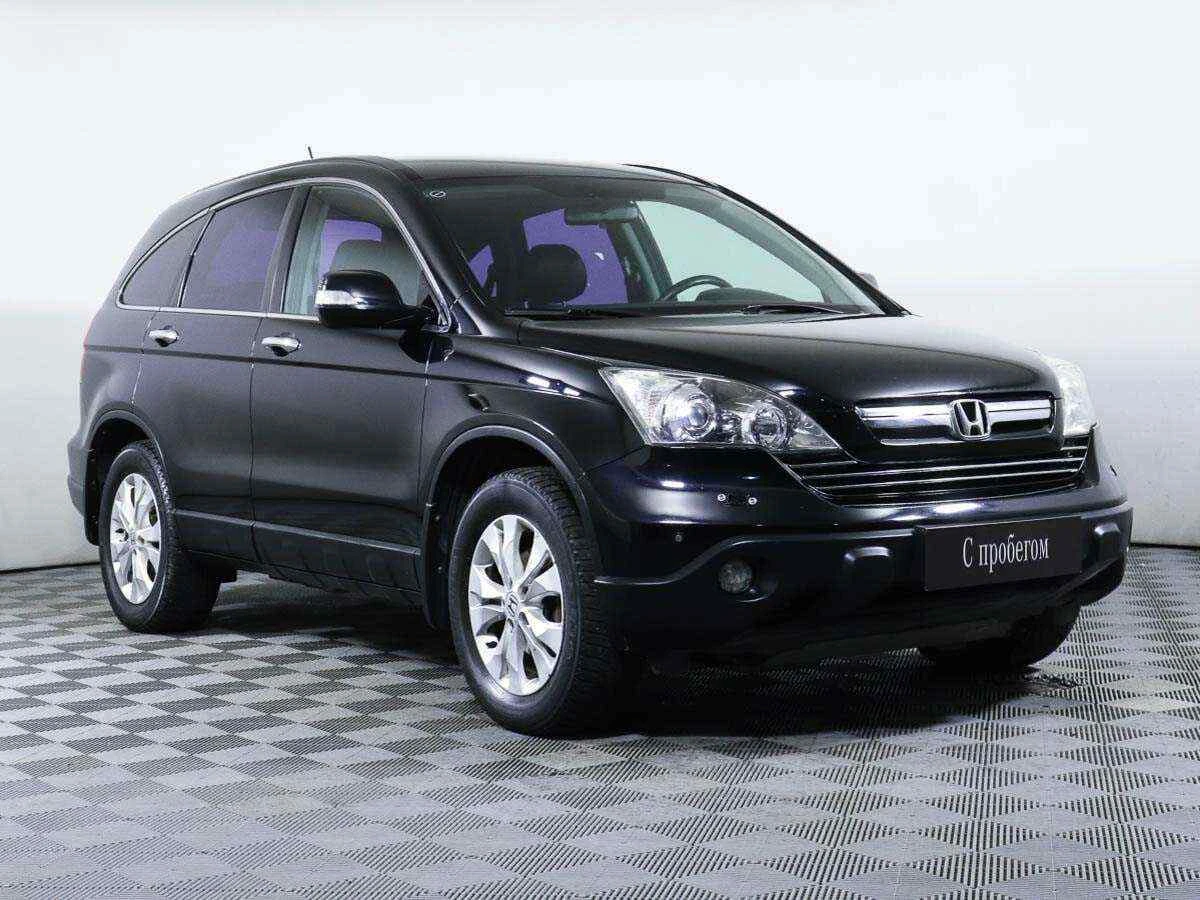 Honda CR-V, Черный, 2008, Автоматическая, 166 л.с., цена от 677 000 руб.