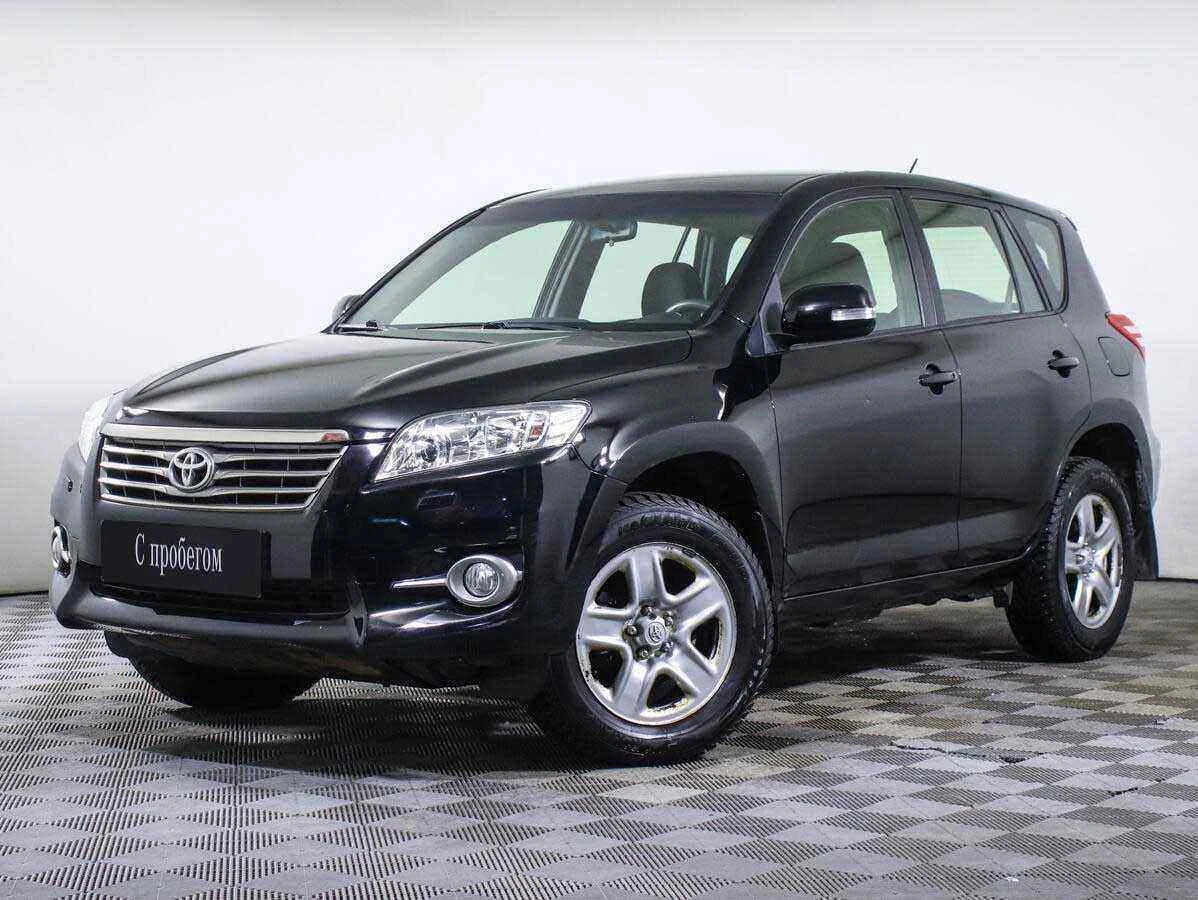 Toyota RAV 4, Черный, 2013, Вариатор, 148 л.с., цена от 1 049 000 руб.