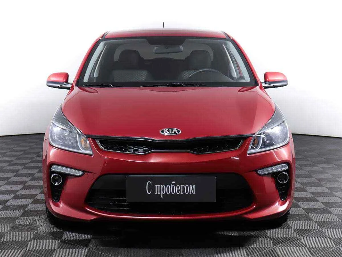 KIA Rio, Красный, 2019, Автоматическая, 123 л.с., цена от 895 000 руб.