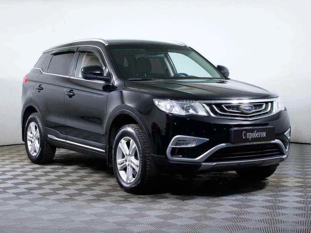 Geely Atlas, Черный, 2018, Автоматическая, 149 л.с., цена от 1 109 000 руб.